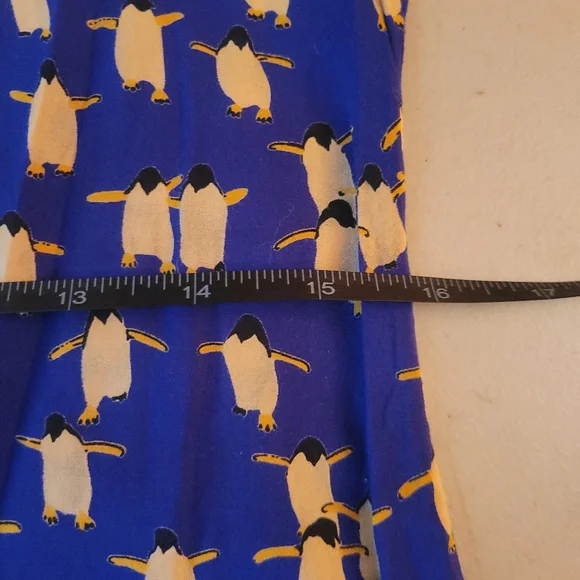 Maeve Penguin Patterned Button-Up Shirt - Picture 15 of 16